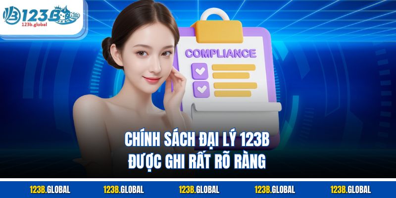 Chính sách đại lý 123B được ghi rất rõ ràng