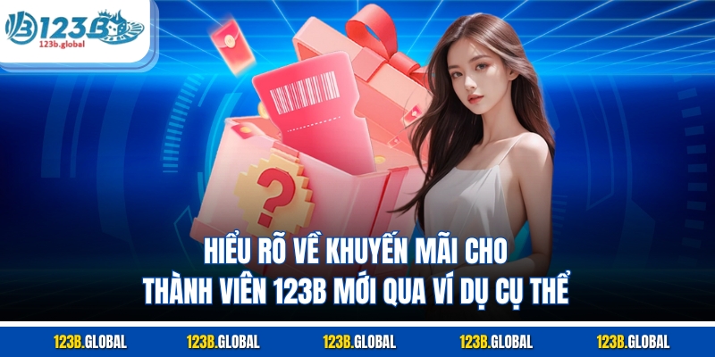 Hiểu rõ về khuyến mãi cho thành viên 123B mới qua ví dụ cụ thể