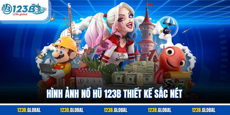 Hình ảnh nổ hũ 123b thiết kế sắc nét