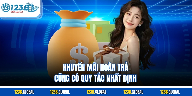 Khuyến mãi hoàn trả cũng có quy tắc nhất định